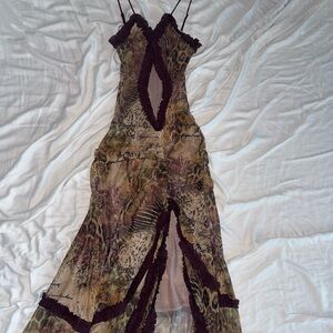 Jaded London Fatale Maxi Dress